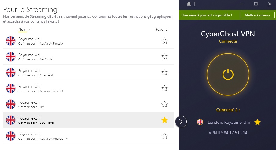 Cyberghost BBC