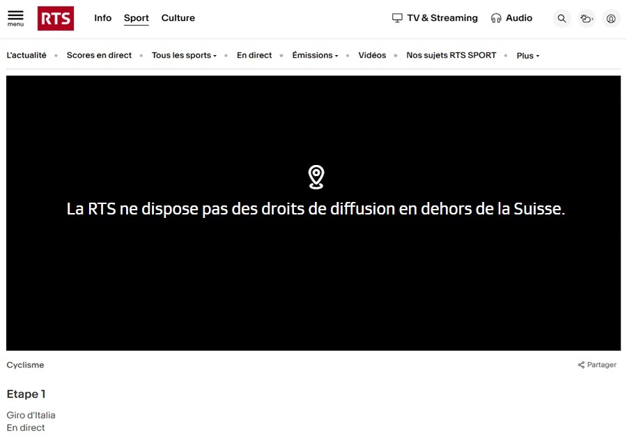 RTS en France