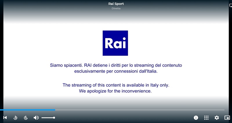 Rai bloqué en France