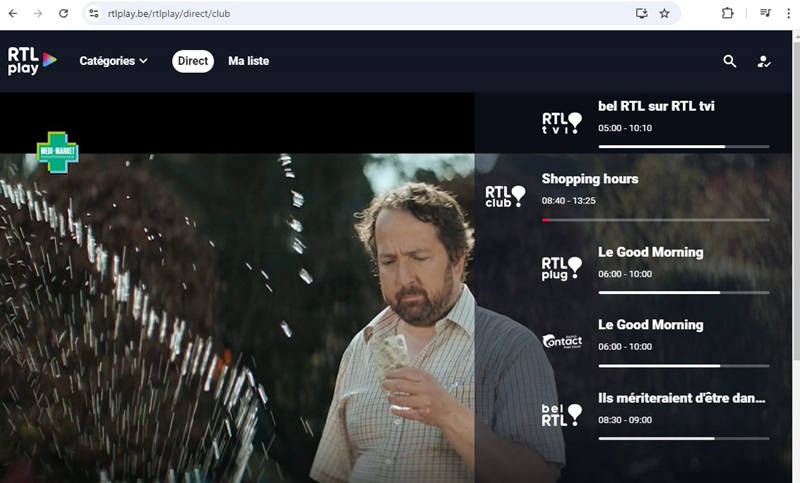 RTL Club Inscription