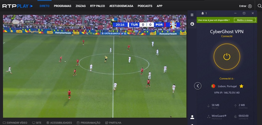 TV portugaise en France